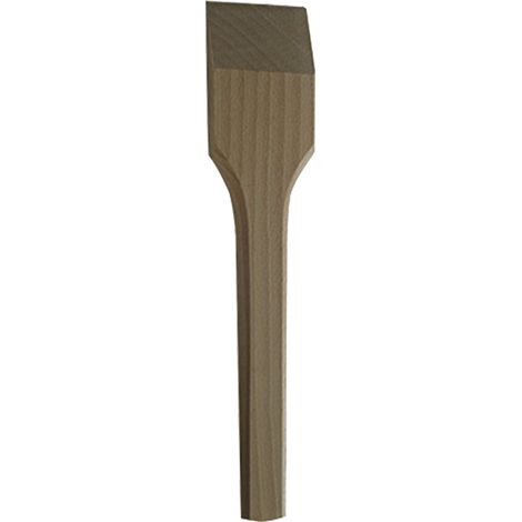 Kintech – Spatule à vitrer pour bois dur – Longueur 260mm – Largeur 50mm – Manche bois 160mm – Précision de finition
