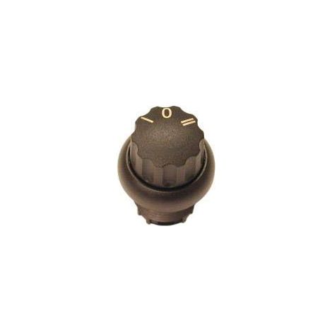 Eaton 216862 M22S-W3 Bouton sélecteur collerette plastique commutateur rotatif noir 1 pc(s) Q298072
