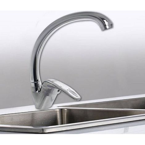 Robinet De Cuisine Mitigeur D'evier Laiton Chrome 52845a