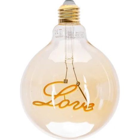 Ampoule aigostar love letter 4W 1800K LED Filament (1/4)