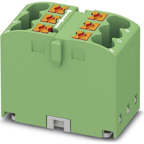 Phoenix Contact 3273272 Bloc de distribution 15.6 mm ressort de traction vert 10 pc(s)