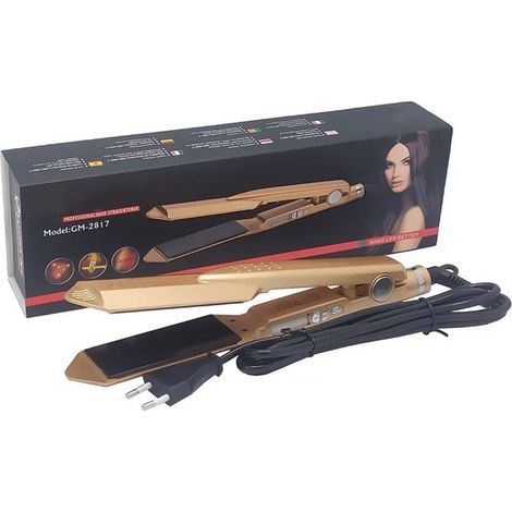 MaxTech - Piastra Per Capelli In Ceramica Con Temperatura Regolabile Lisciante Gm-2817 - (1/5)