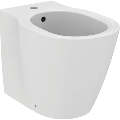 Bodenbündiges wandbündiges Bidet in glänzendem Weiß - Ideal Standard Connect
