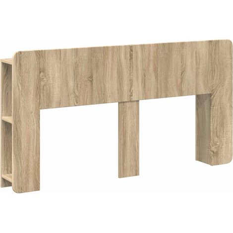 Maison Exclusive - Testata del letto Rovere Sonoma Legno ingegnerizzato