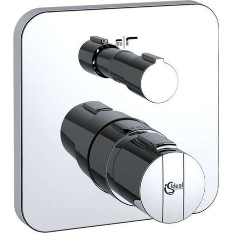 CERATHERM 200 termostato singolo, kit incasso 2 cromo IDEAL STANDARD (1/3)
