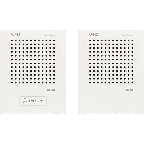 whd Intercom clásico blanco con detección infrarroja
