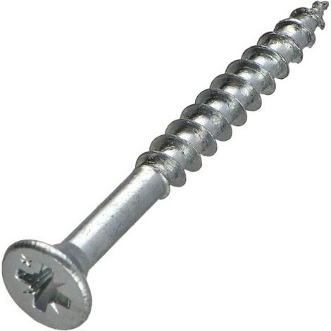 VBA3 Tête fraisée Pozi 6X70 Filetage partiel Acier zingué-1 pièce