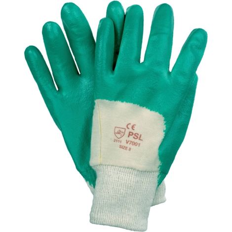 guanti easyflex taglia 8, verdi