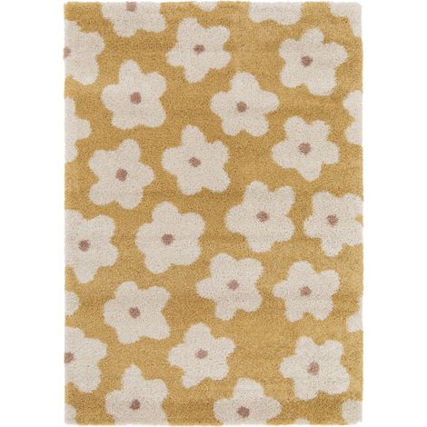 Tapis contemporain à motif floral - 120x170cm - Flora II (1/5)