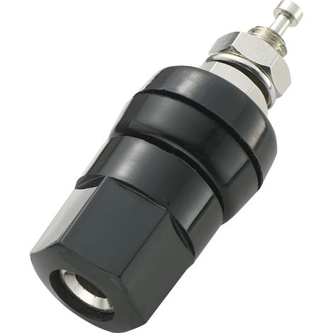 TRU COMPONENTS  Polklemme Schwarz 30 A 1 St.