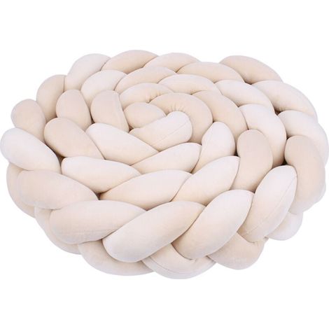 Tour De Lit - 200 Cm - Garnissage En Fibre Polypropylène - Housse En Flanelle Douce - Pour Berceau Lit Bébé - Lot De 1