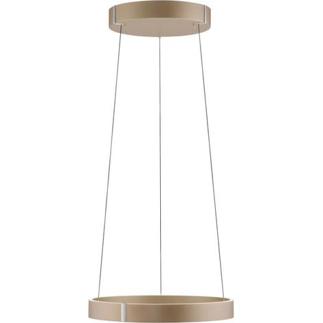 Lampe suspendue ronde Pure E-Clipse bronze Ø 50cm - 2560-97
