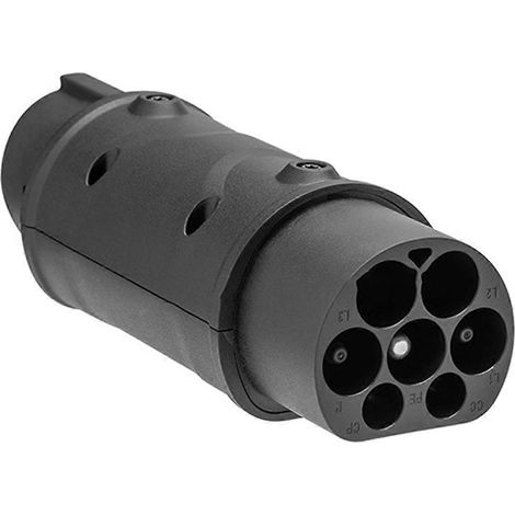 Adaptateur SAE 2 pièces pour voiture électrique, chargeur de véhicule électrique (VE) (1/5)