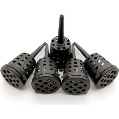 Lntyq Paniers à engrais pour bonsaï avec couvercle, 5 paniers en plastique pour engrais de fleurs, boîte à engrais portable pour plantes en pot, orchidées et bonsaï (1/5)