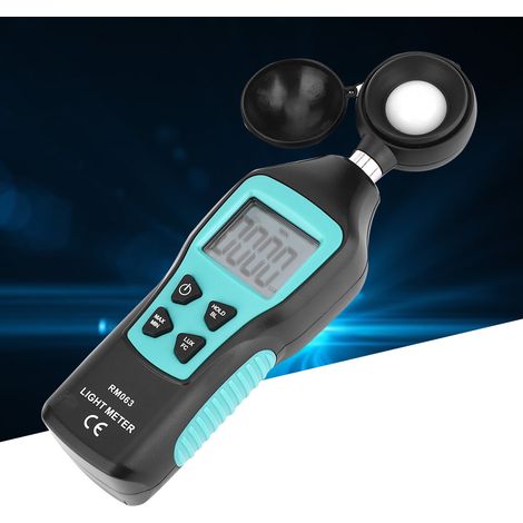 Tragbarer hochpräziser digitaler LCD-Belichtungsmesser RM063 (Luxmeter, Beleuchtungsstärkemesser, Photometer) (1/5)