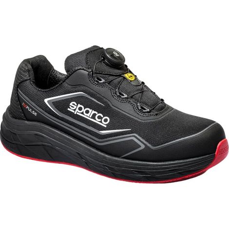 Scarpe antinfortunistiche Sparco Rotor Boa ESD S1PS SR FO HRO - 44 - Nero (1/4)