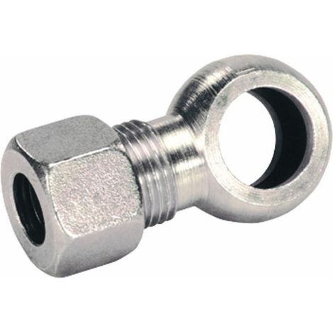 Raccord Banjo avec écrou oeil 1/2" pour tube bondérisé 15L (1/2)