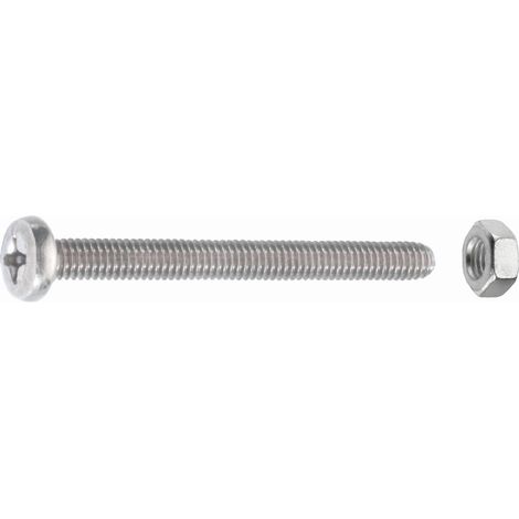 Connex Gewindeschrauben M4 x 10 mm PH 2 - 20 Stk. Maschinenschrauben