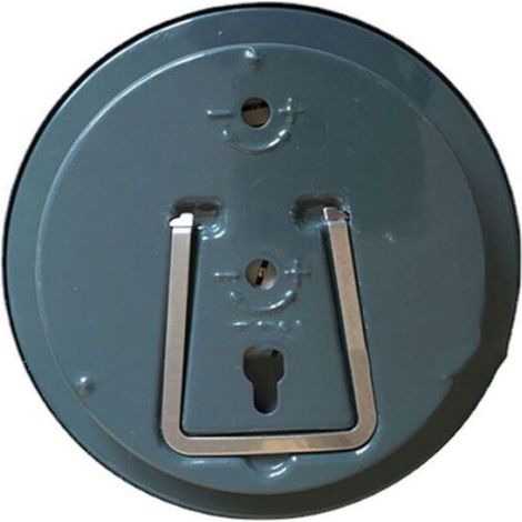 Thermomètre hygromètre Type pointeur, entièrement en métal, thermomètre d'intérieur multifonction pour chambre de bébé, hpital, ph (1/4)