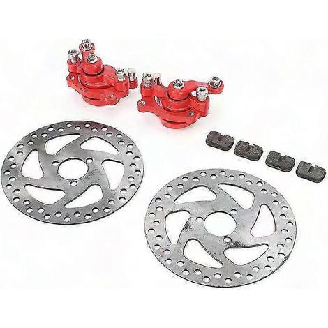 140-mm-Hinterradscheibenbremse für Elektroroller und 49-cm³-Quads, Bremsbelag- und Bremssattel-Set (1/5)