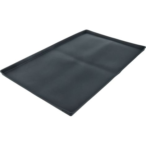 vhbw Tappetino compatibile con Siemens robot da cucina - supporto antiscivolo 47 x 29 cm, nero