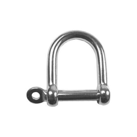 Manille large inox A4 - Diamètre: 12