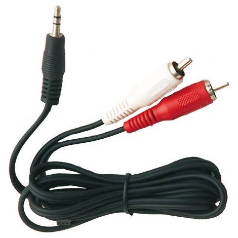 Conexión audio-estéreo Jack 3.5mm- RCA GSC 2600931