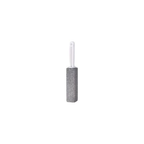 Brosse de toilette en pierre ponce, pour le nettoyage des toilettes à domicile, en calcaire, 3,8 x 3,8 x 23,5 cm (1/5)