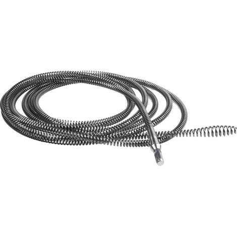 Outil de dragage pour perceuse électrique fiable, 5 mètres, nettoyeur de fil d'acier à ressort pour déboucher (5 mètres) (1/5)