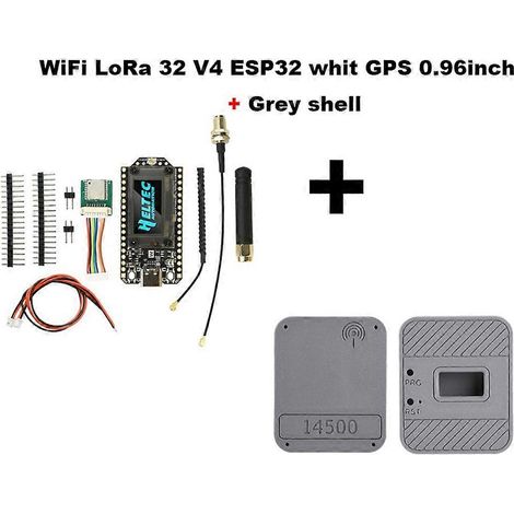 Kit de carte de développement solaire Meshtastic Heltec LoRa 32 V4 avec GPS, WiFi SX1262 et carte BLE basse consommation 28 dB1 (1/5)