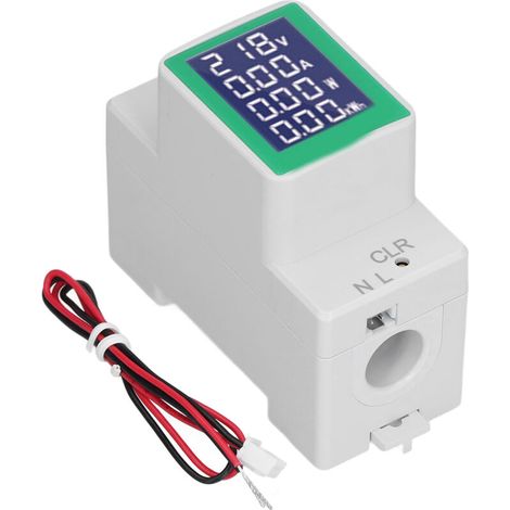 Digitales Multimeter für Wechselspannung und -strom 50-300 V 100 A - Präzise Messung (1/5)