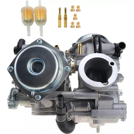 Carburador de motocicleta 16100-MR1-673 16100-MR1-672 16101-MY0-670 para Honda Shadow VLX 600 VT600 - Construcción metálica resistente al desgaste (1/5)