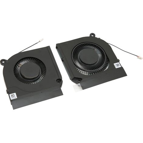 Ventola di ricambio per laptop Acer AN517 41, AN517 52, AN515 55, PH315 53, AN515 56 alimentazione 5V CC, 0,5A, 4 pin compatibile con GPU e CPU.