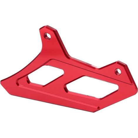 CNC-gefräster Kettenschutz aus Aluminium für Honda CRF450L 2019, rote Kotflügelabdeckung, robuster Motocross-Schutz, Ersatzteil (1/5)