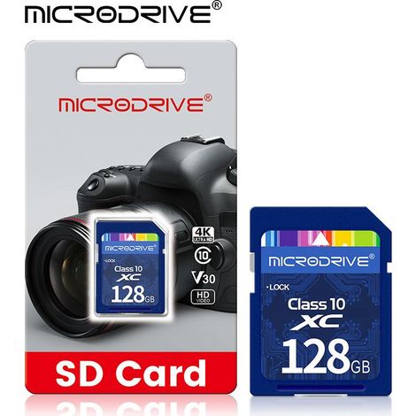 128 GB SD-Speicherkarte, High-Speed C10 TF-Speicherkarte für Mobiltelefone, SD-Speicherkarte, kostenloser 2.0-Kartenleser (1/5)