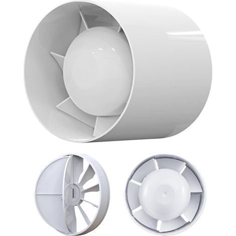Ventilatore tubolare da 100 mm: ventilatore in linea silenzioso, ventilatore di scarico in linea, ventilatore per tubi, ventilatore per condotti a risparmio energetico, ventilatore di scarico (1/5)