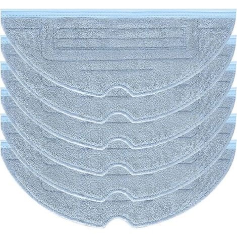 6pcs Serpillière pour Roborock S7 Pro Ultra S7 MaxV Ultra S7 Plus S7 Max Pièces de Rechange Accessoires pour Roborock S7 T7s T7s Plus Robot Aspirateur (1/5)