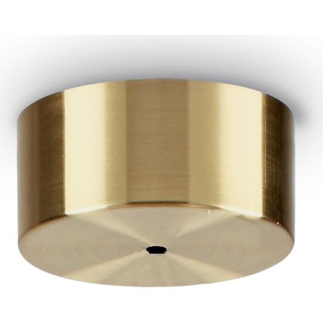 Ideal Lux Rosone 1 luce ottone Mapa alluminio vetro