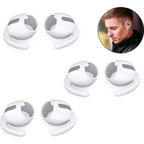 3 paires d'embouts pour AirPods Pro avec pochette de rangement incluse. Accessoires compatibles avec les AirPods Pro d'Apple. (1/5)