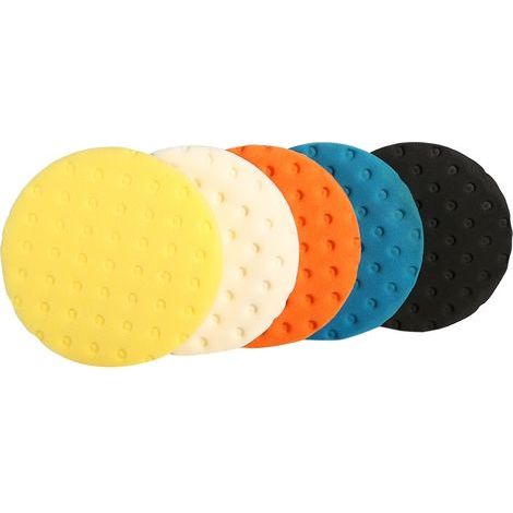 5-Piece Smart Polishing and Washing Sponge Pad Set for 6-inch Car Polisher (1/4)