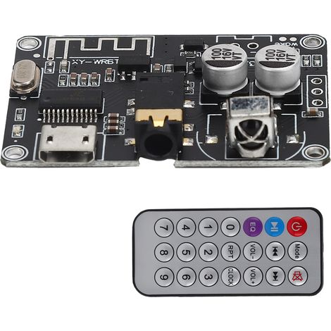 Carte Amplificateur Audio Bluetooth 5.0 avec Module Stéréo et Réglage du Volume (1/5)