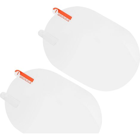 Lot de 2 films protecteurs anti-buée et imperméables pour rétroviseur de voiture (100 x 145 mm). (1/5)