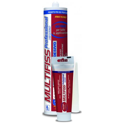 Prochimica MULTIFISS Professional Adesivo Sigillante Resistente Acqua 290 ML BIANCO 290 ML Bianco