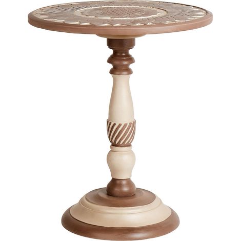 Side Table EULO Mango Wood Brown