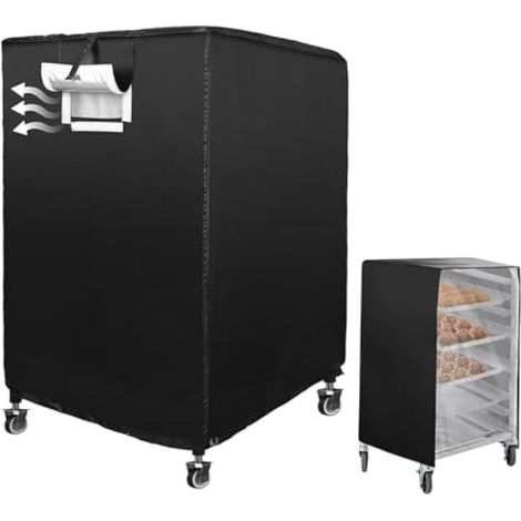 Housse Pour Échelle De Boulangerie – Tissu Oxford 58x71x163 Cm Protection Pour Chariot À Pâtisserie Bâche Commerciale De Cuisine Pour Zone De Service, Buffet, Boulangeries Et Garde-Manger (1/5)