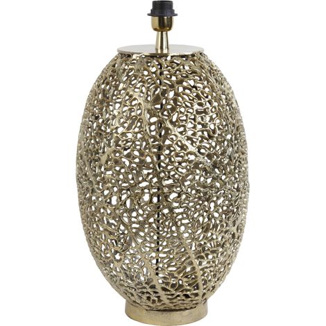 Light & Living - lámpara de mesa - Sinula - dorado - metal - (1/4)