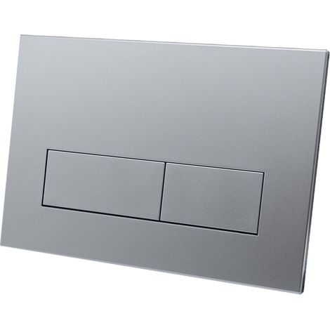 Plaque de Commande WC Mat pour Sigma 01/20/30 Argenté (1/5)
