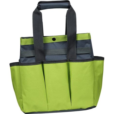 Trousse à Outils de Jardin Toile Oxford avec Poches de Rangement Portable pour Outils de Jardinage (1/5)