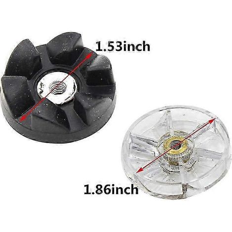 Paquete de 4 engranajes de repuesto para licuadoras y extractores de jugo de 600 W y 900 W, edición 0621