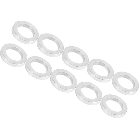 Entretoise cylindrique en alliage d'aluminium, support de joint, accessoire de support, diamètre extérieur 6 mm, longueur 1 mm